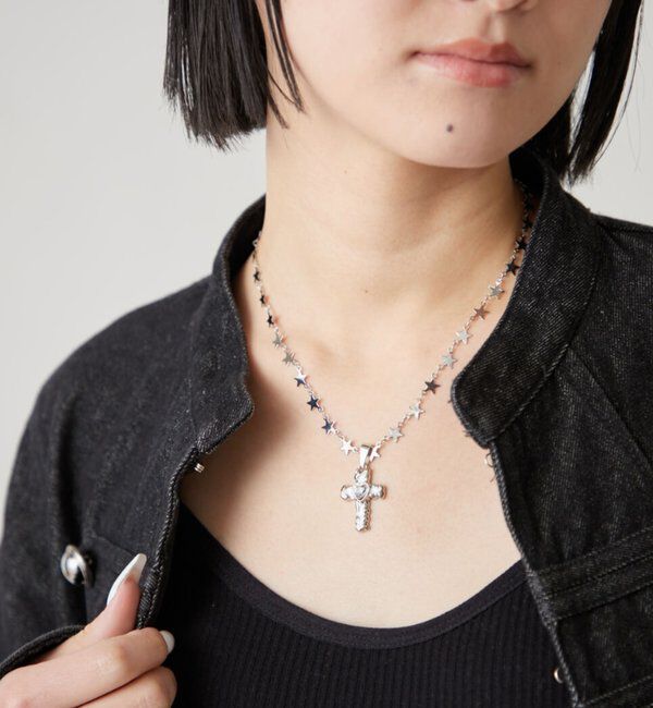  「メルテッドクロスネックレス」|ネックレス|