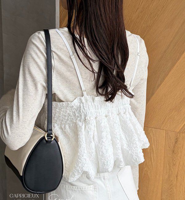  「【LE'MAGE&times;gemeilコラボ】バブルバルーンキャミ」|シャツ・ブラウス|