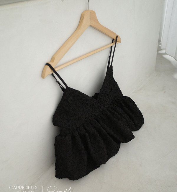  「【LE'MAGE&times;gemeilコラボ】バブルバルーンキャミ」|シャツ・ブラウス|