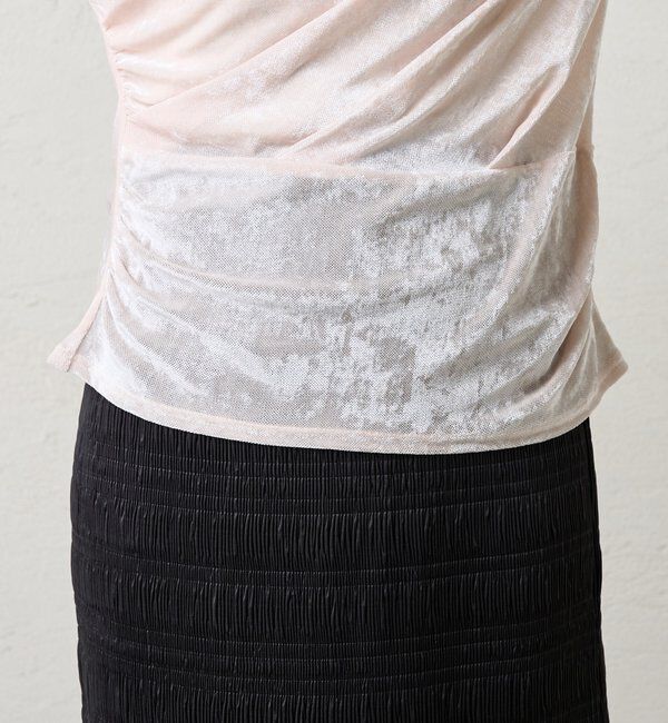  「シアーベロアトップス」|Tシャツ・カットソー|