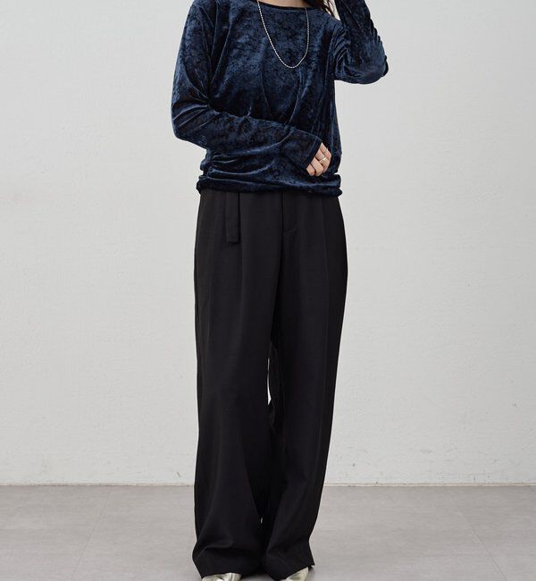  「シアーベロアトップス」|Tシャツ・カットソー|