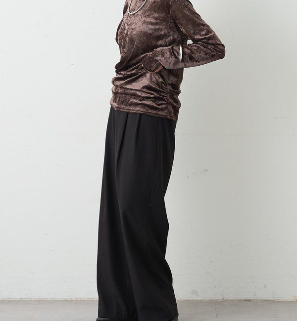  「シアーベロアトップス」|Tシャツ・カットソー|