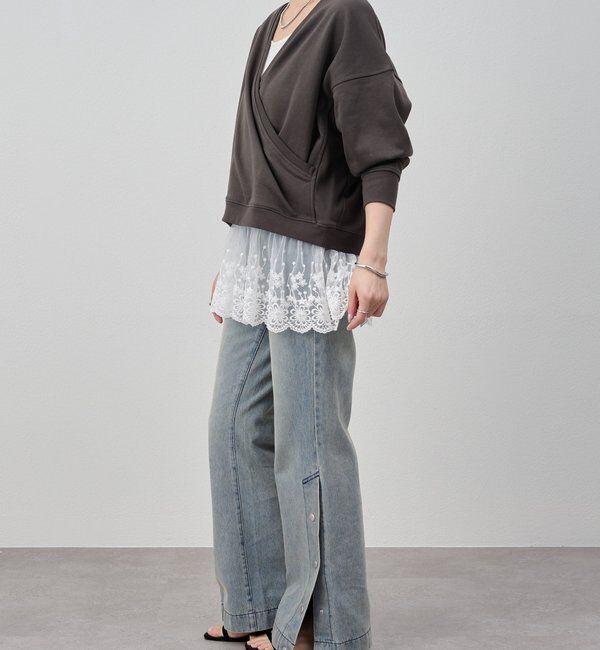  「カシュクールスウェット」|Tシャツ・カットソー|