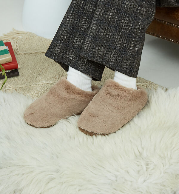 collex「エコファースリッパ」|本・CD・DVD|ベージュ