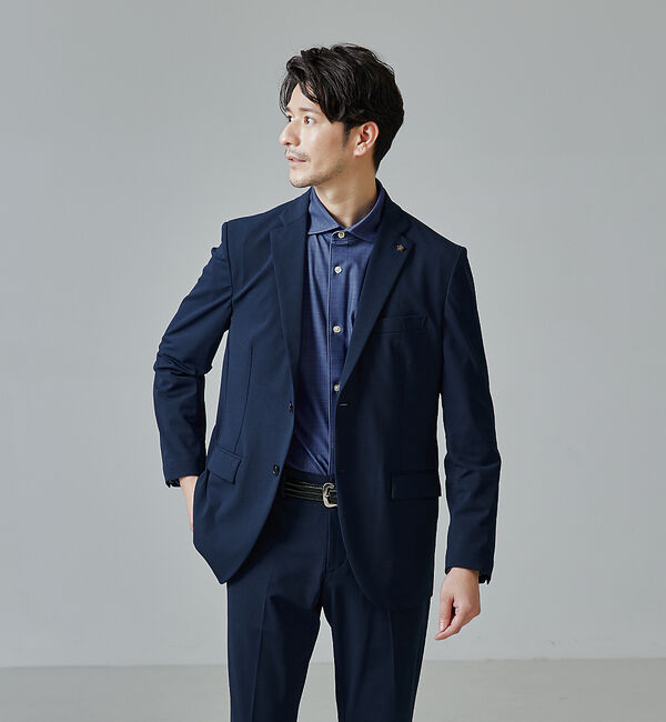 ABAHOUSE「【セットアップ対応/FLEX JACKET】マルチストレッチ ジャケット」|テーラードジャケット|