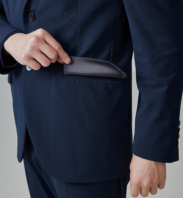 ABAHOUSE「【セットアップ対応/FLEX JACKET】マルチストレッチ ジャケット」|テーラードジャケット|