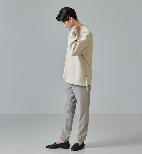 ABAHOUSE「【サイドジップ】ダンボール プルオーバー」|スウェット・ジャージ|