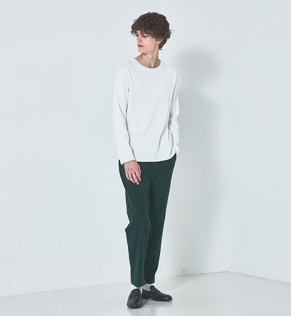 ABAHOUSE「【定番】総針 プルオーバー ニット」|ニット・セーター|