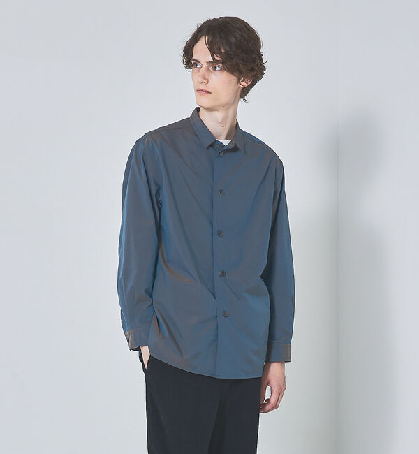 ABAHOUSE「【玉虫シャンブレー】オーバーサイズ シャツアウター」|シャツ・ブラウス|