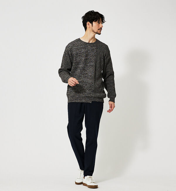 ABAHOUSE「【尾州】ダブルピーチ ノータック イージーパンツ」|その他|