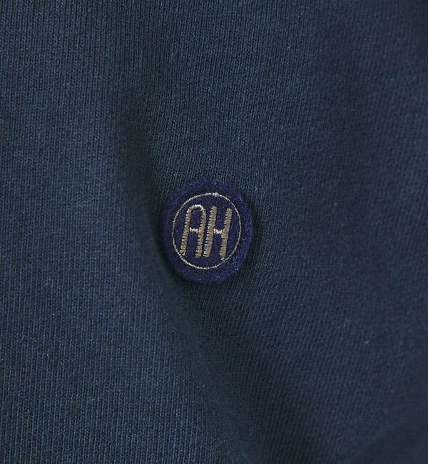 ABAHOUSE「【ワンポイントロゴ】モックネック スウェット / 裏毛プルオーバー」|スウェット・ジャージ|