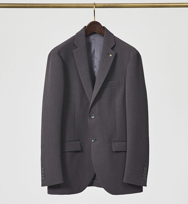 ABAHOUSE「【セットアップ対応/FLEX JACKET】ダブルクロスウェザー ジャケット」|テーラードジャケット|スミクロ