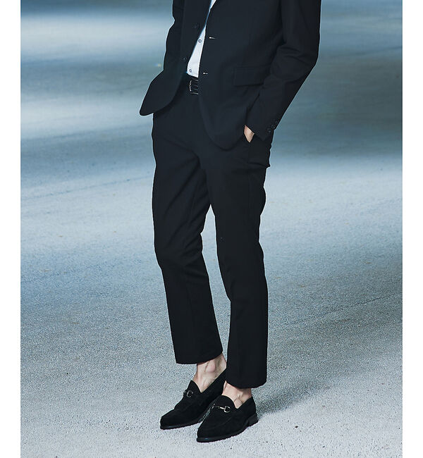 ABAHOUSE「【セットアップ対応/SOLOTEX】マルチファンクション 2WAYストレッチ ス」|その他|ブラック