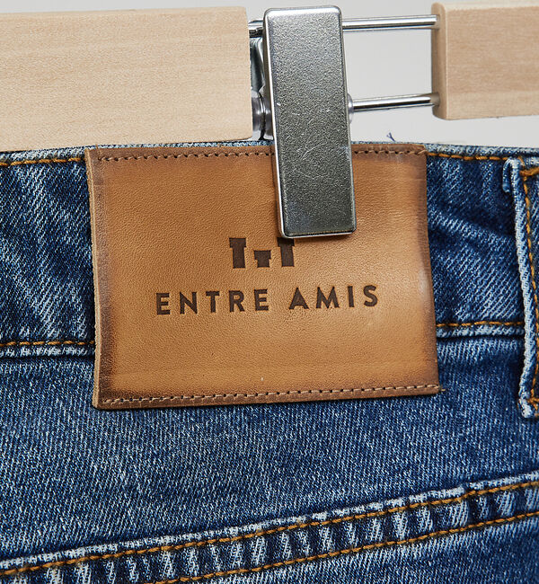 ABAHOUSE「【entre amis】スリムフィット ダメージデニム / 8177」|デニム|