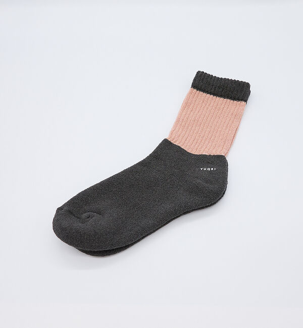 ABAHOUSE「【YUQRI/ユクリ】Puffy/靴下/消臭/ユニセックス【WEB限定】」|ソックス|ピンク