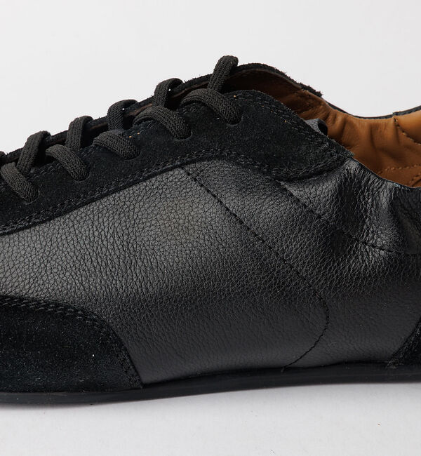 alfredoBANNISTER「【軽量】シャーリング レザースニーカー」|スニーカー|