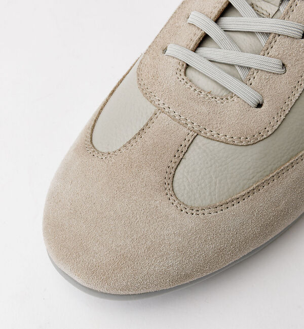 alfredoBANNISTER「【軽量】シャーリング レザースニーカー」|スニーカー|