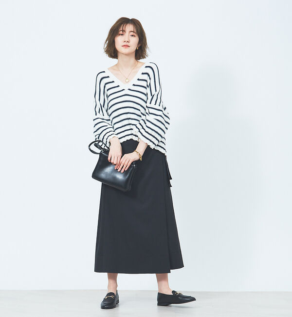 Rouge vif「ラップセミフレアスカート」|スカート|