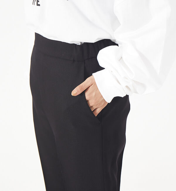 Rouge vif「パウダリーストレッチスリットパンツ」|その他|