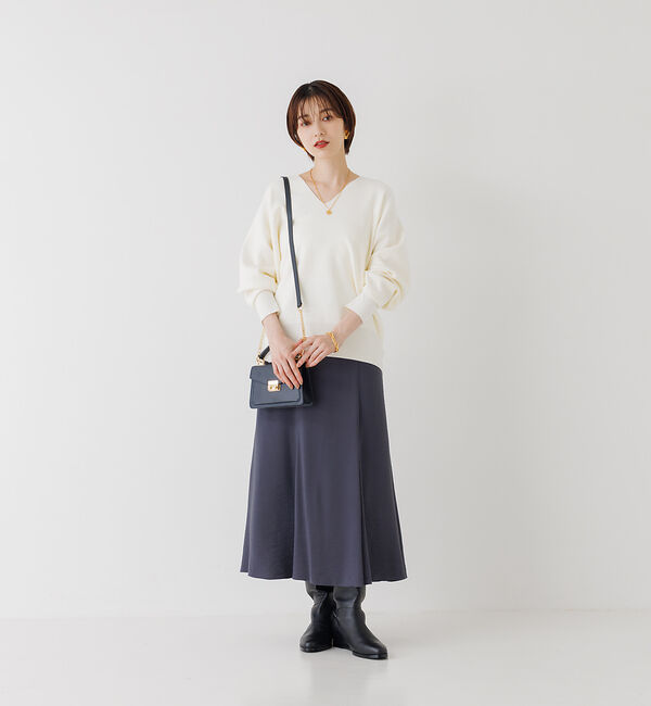 Rouge vif「【XSサイズ展開】セミマーメイドスカート」|スカート|