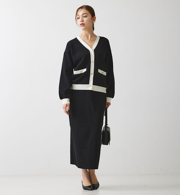 Rouge vif「【セットアップ対応】ジャガードニットスカート」|スカート|