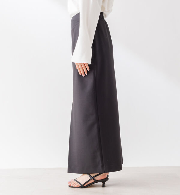 Rouge vif「ウエスト切り替えスリットスカート」|スカート|