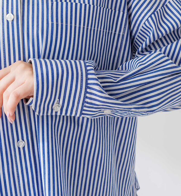 Rouge vif「コットンブロードタックフォルムシャツ」|シャツ・ブラウス|