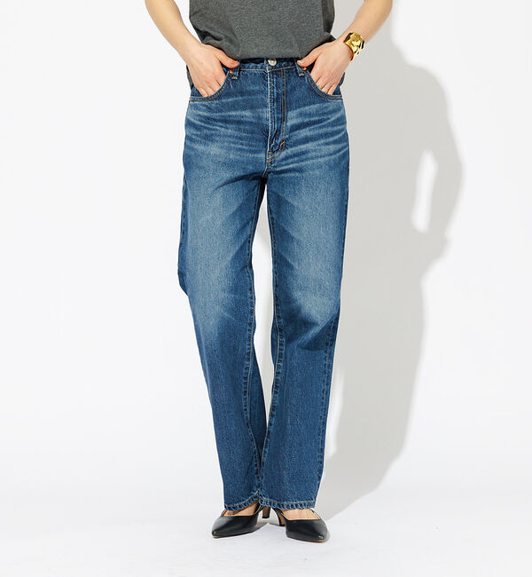 Rouge vif「＜25SS新色＞【SOMETHING/サムシング】ELSA ヴィンテージ ストレ」|デニム|