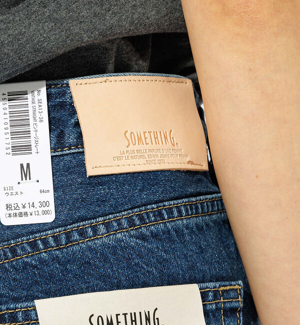 Rouge vif「＜25SS新色＞【SOMETHING/サムシング】ELSA ヴィンテージ ストレ」|デニム|
