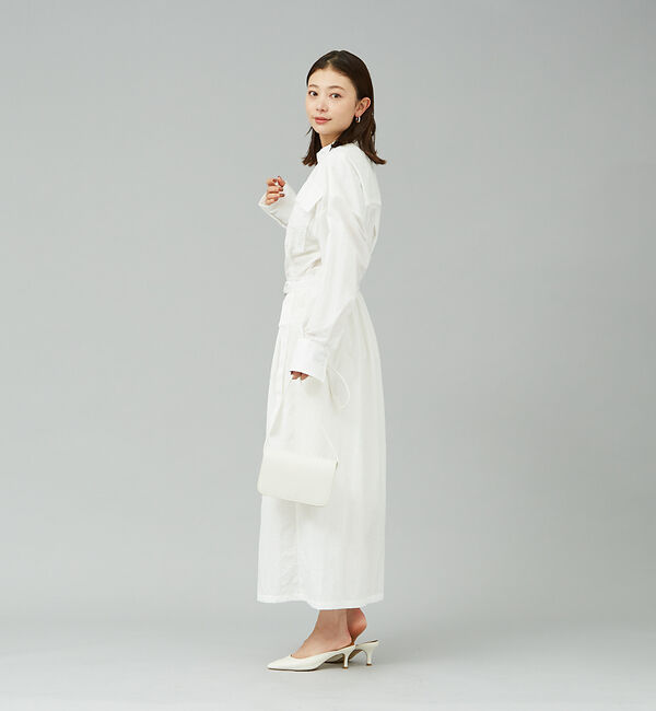 Rouge vif「ウエストマークシャツワンピース」|ワンピース|