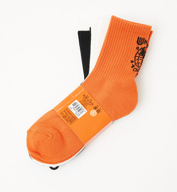 Rouge vif「【UNIVERSAL OVERALL/ユニバーサルオーバーオール】ソックス 3足」|ソックス|