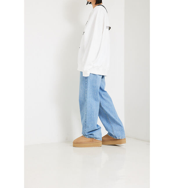 Rouge vif「【EMU/エミュー】PLATFORM MICROショートムートンブーツ」|ショートブーツ|