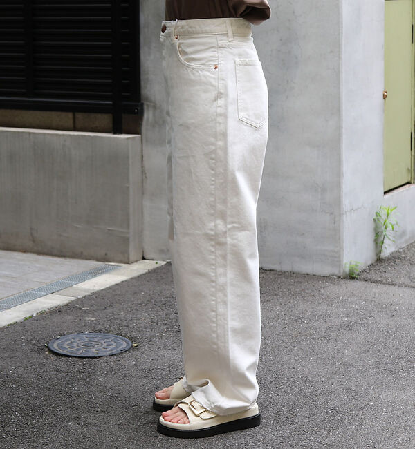 Rouge vif「【RED CARD/レッドカード】Dakota ルーズストレートデニム」|デニム|