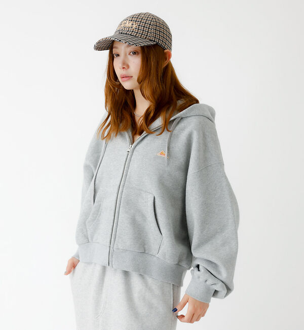 Rouge vif「【KELTY/ケルティ】ミニロゴクロップドジップパーカー / フーディ」|パーカー|