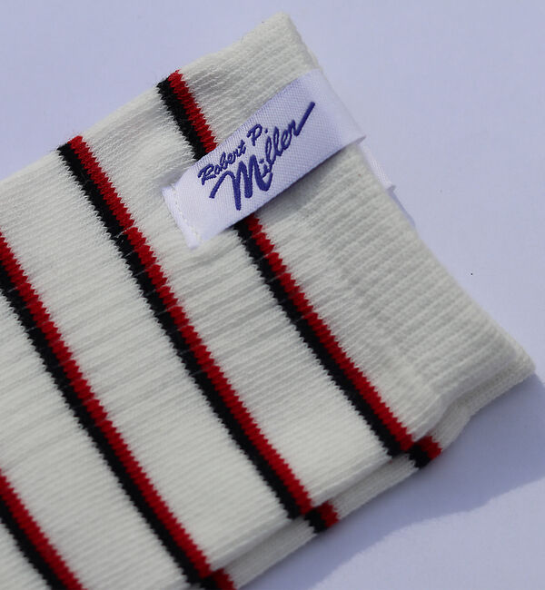 Rouge vif「【Robert P.Miller/ロバートピーミラー】1Pソックス クルー/靴下」|ソックス|