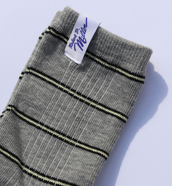 Rouge vif「【Robert P.Miller/ロバートピーミラー】1Pソックス クルー/靴下」|ソックス|