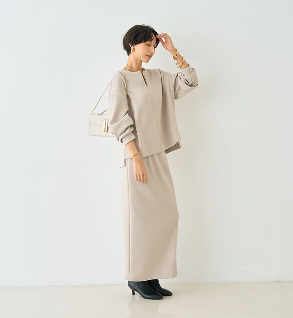 Rouge vif「【セットアップ対応】ダブルエアータイトスカート」|スカート|