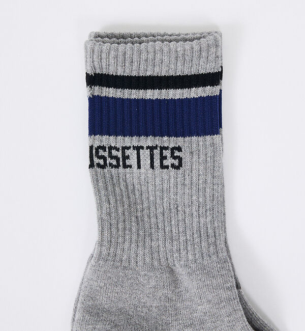 Rouge vif「【MES CHAUSSETTES/メ・ショセット】Line Logoソックス/靴」|ソックス|