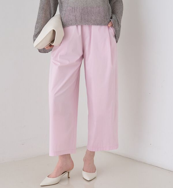 Rouge vif「【ロングセラー】【2026SS新色登場】イージーワイドパンツ/ウエストゴム/クロ」|その他|