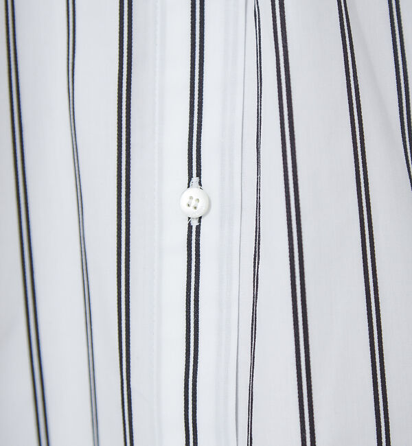 qualite「ストライプウエストクロスワンピース」|ワンピース|