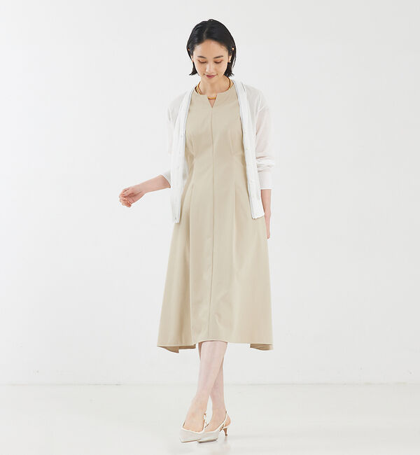 qualite「2WAYストレッチワンピース」|ワンピース|