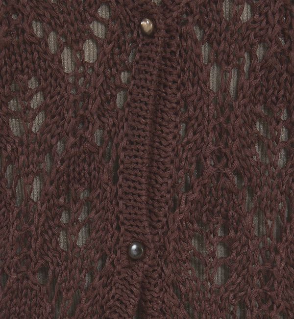 qualite「2WAYリーフパターンロングジレ【予約】」|キャミソール|