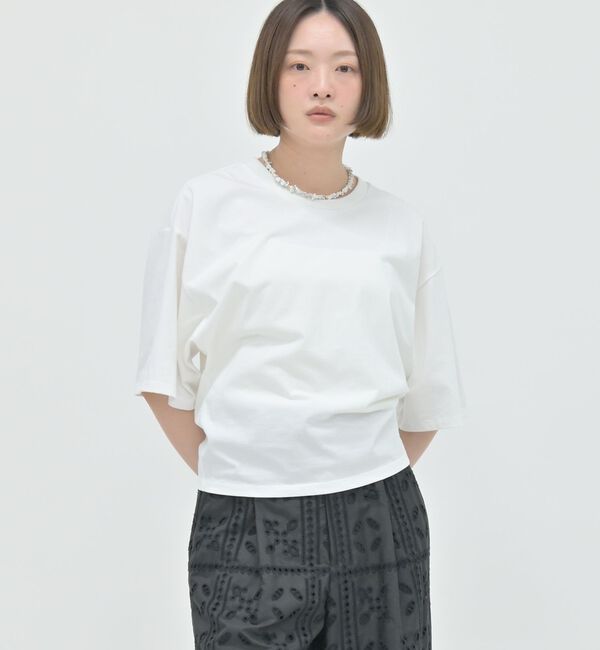 qualite「【接触冷感】プレミアム天竺ドルマンTシャツ【予約】」|Tシャツ・カットソー|