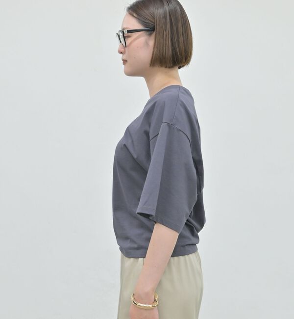 qualite「【接触冷感】プレミアム天竺ドルマンTシャツ【予約】」|Tシャツ・カットソー|