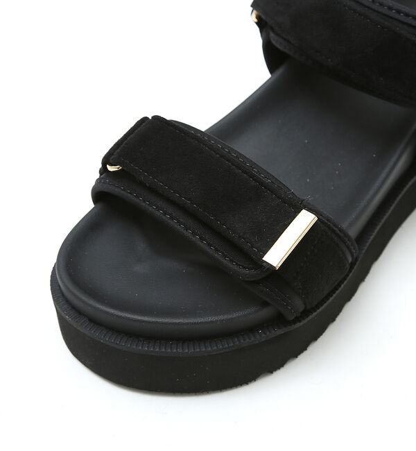 AU BANNISTER「【販売店舗限定】厚底スポーツサンダル」|サンダル|