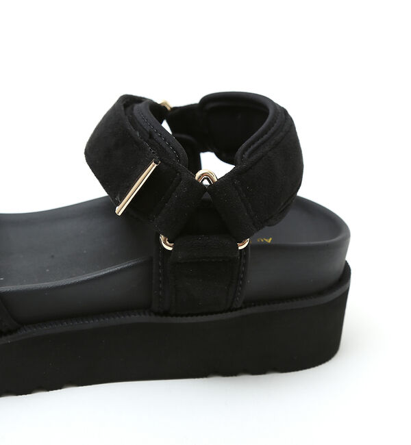 AU BANNISTER「【販売店舗限定】厚底スポーツサンダル」|サンダル|