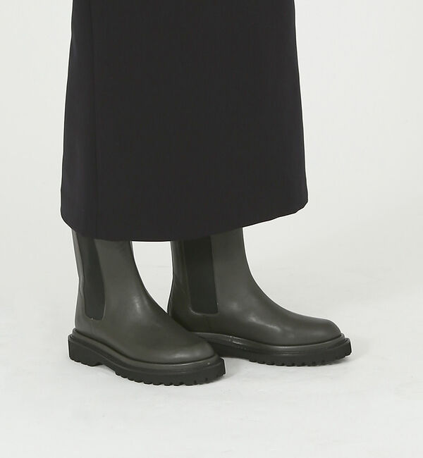 AU BANNISTER「トラックソールサイドゴアブーツ」|ショートブーツ|