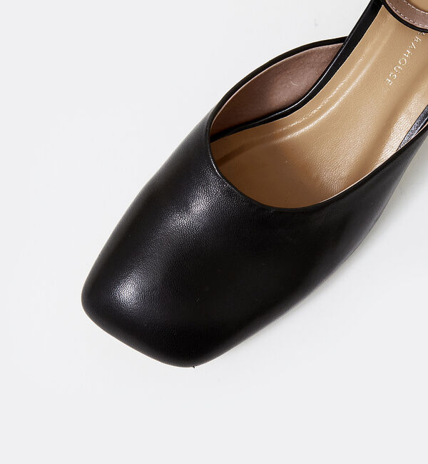 AU BANNISTER「オブリークトゥストラップヒールサンダル」|サンダル|