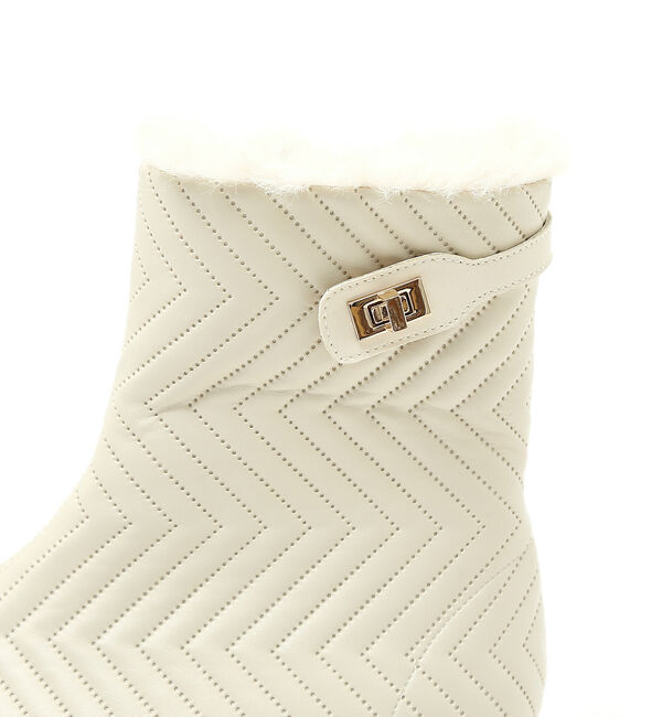 AU BANNISTER「【晴雨兼用】タンクソールボアブーツ」|ショートブーツ|