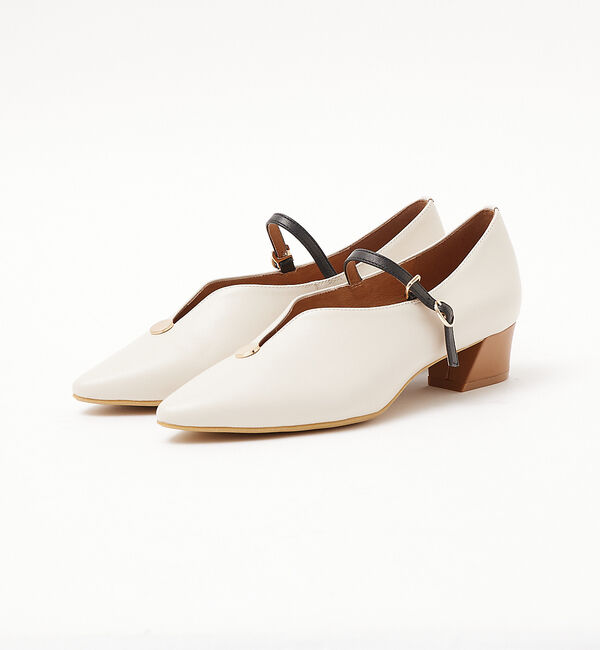 AU BANNISTER「モチーフ付きメリージェーンパンプス」|パンプス|